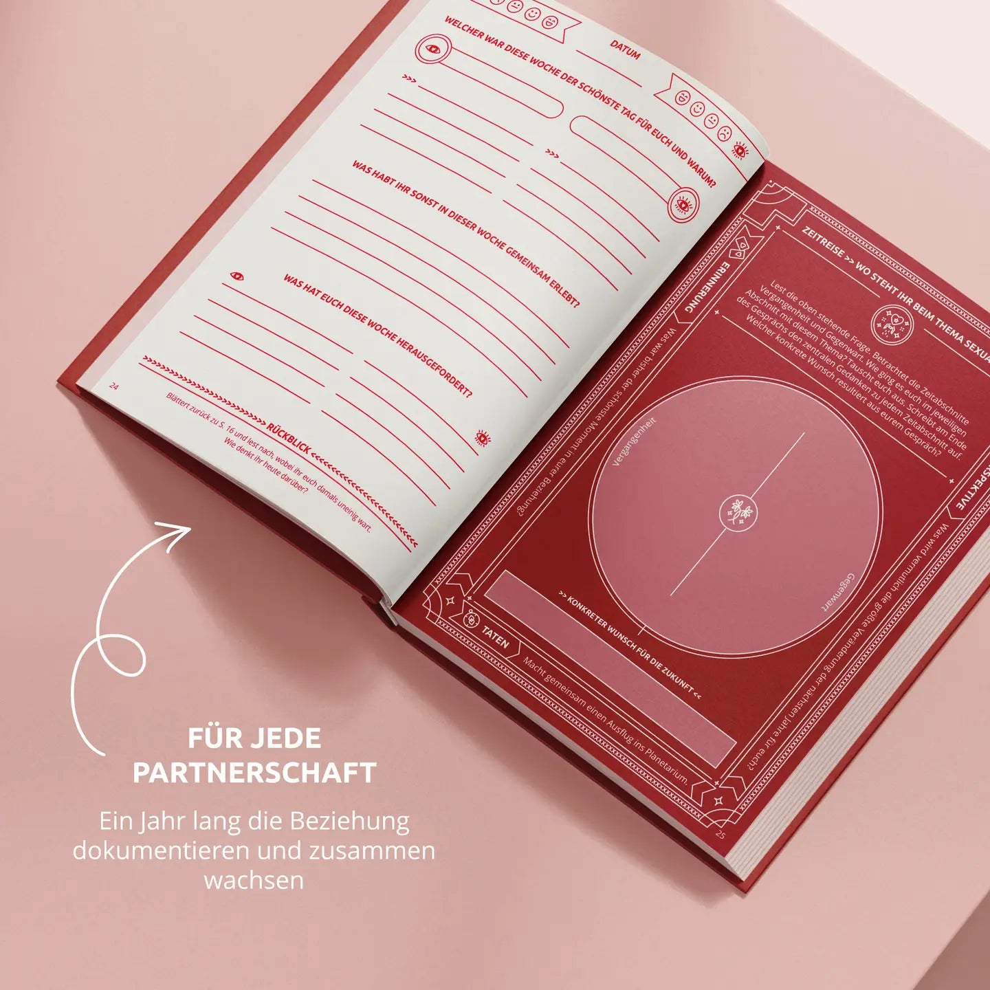 Erzählt euch mehr Couple Journal